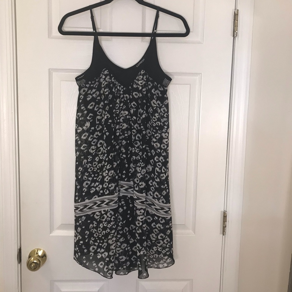 Black and white Express dress